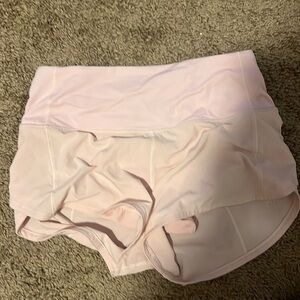 Size 4 Lululemon Speed Ups 2.5 inches